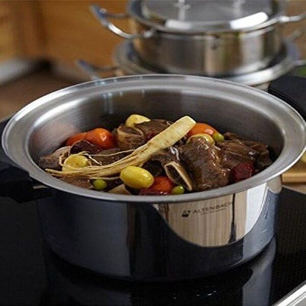 [셀러허브 1][HYIK0XHG_4B]알텐바흐 통5중 저압냄비 2size 24cm 쿠킹