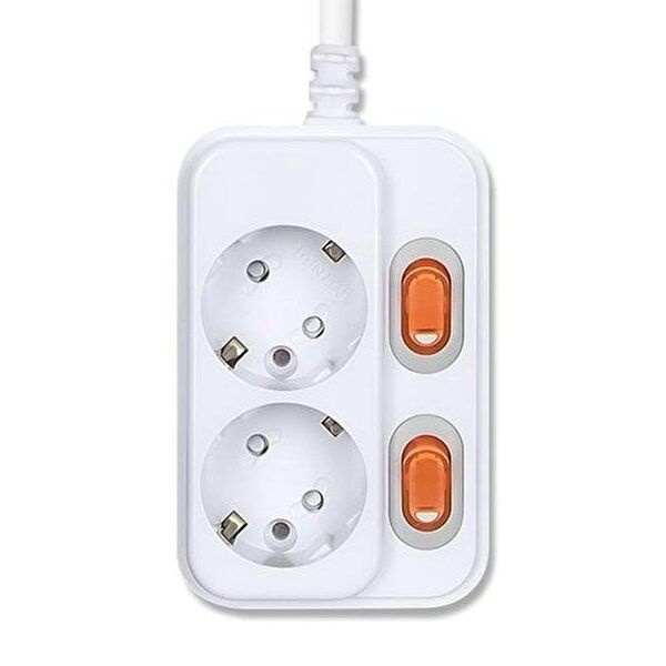 [셀러허브 1][파이브온] 파이브온 2구 16A 개별 국산 멀티탭 5m