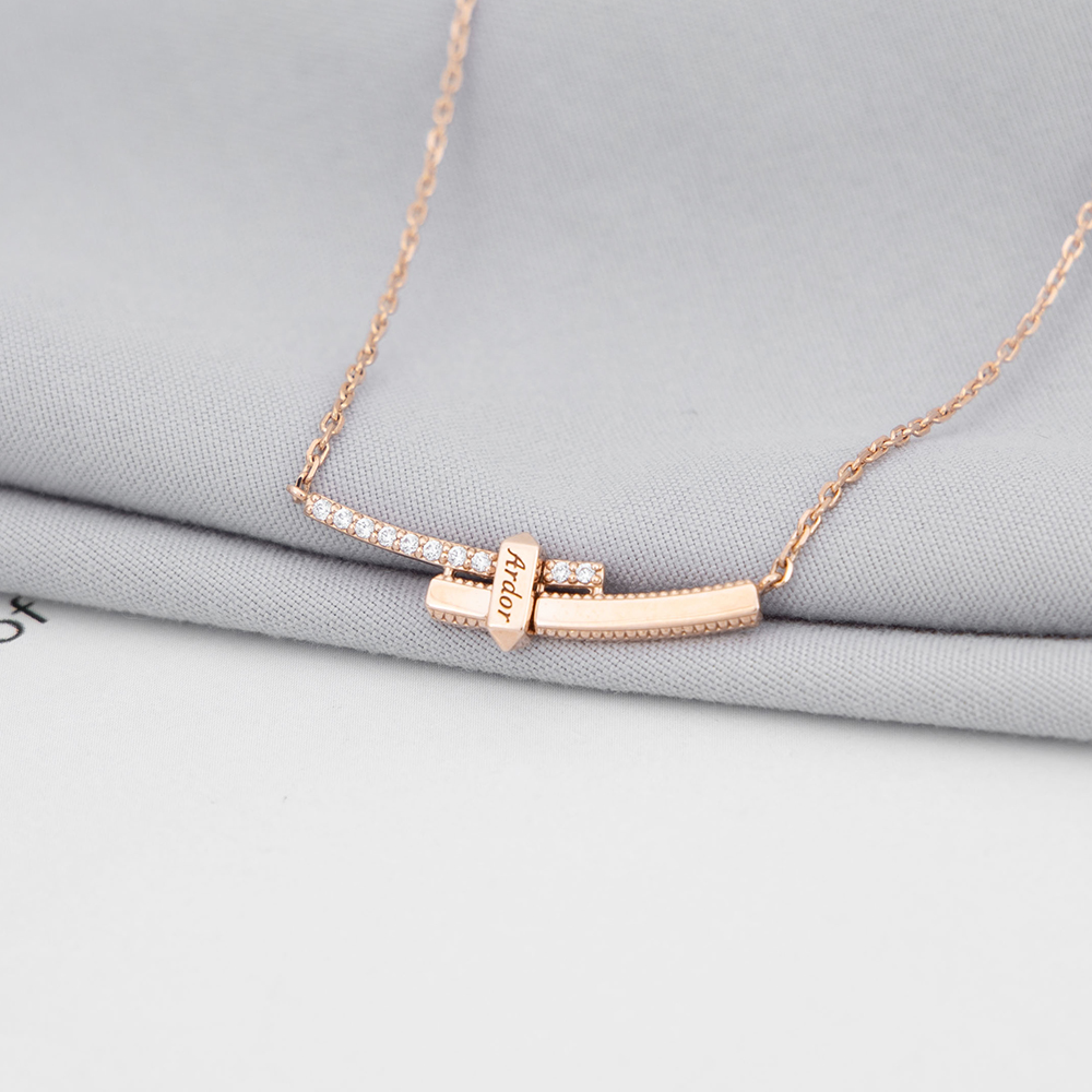 패션플러스][모노무드]MNO [비쥬홀릭] 실버925 백금도금 드롭 큐빅 오픈링 반지(쇼핑백포함)