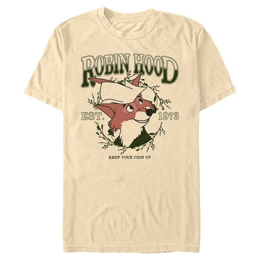 디즈니 로빈 후드 Keep Your Chin Up 성인용 티셔츠
