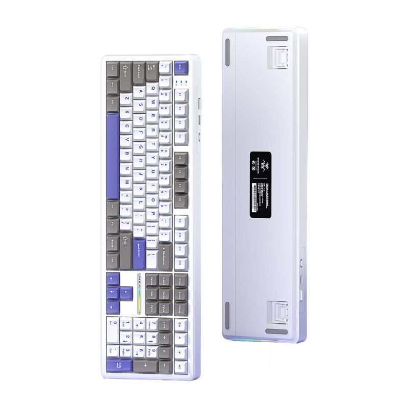 [해외] AULA 독거미 F108 PRO 핫스왑 유무선 기계식 키보드