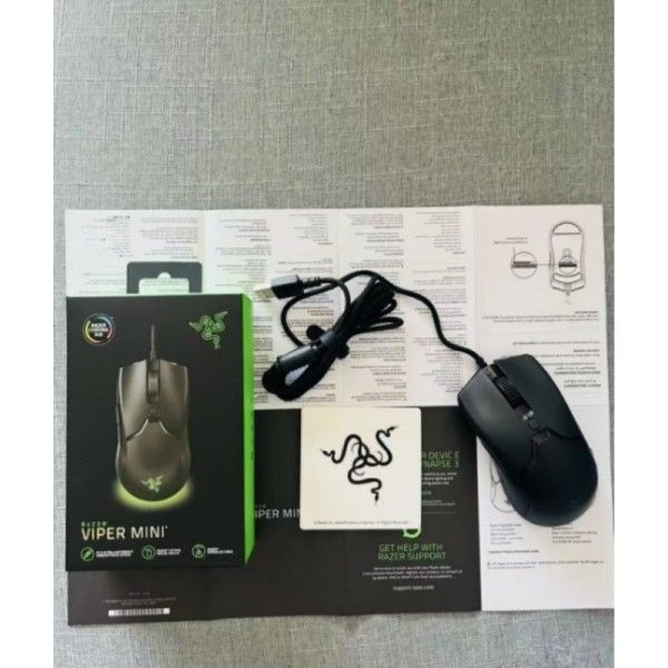 Razer 호환 Viper 미니 유선 마우스 표준 RGB 게이밍