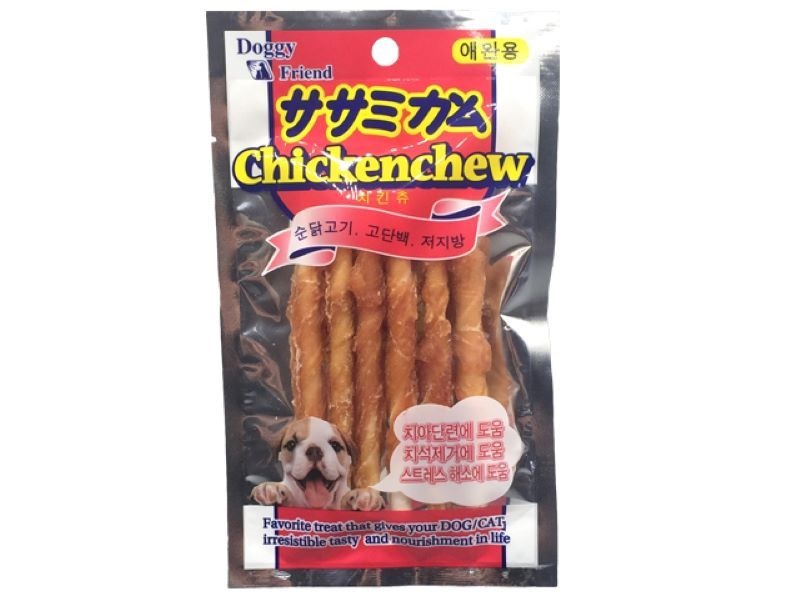 도기프랜드 치킨츄 6p 강아지 껌