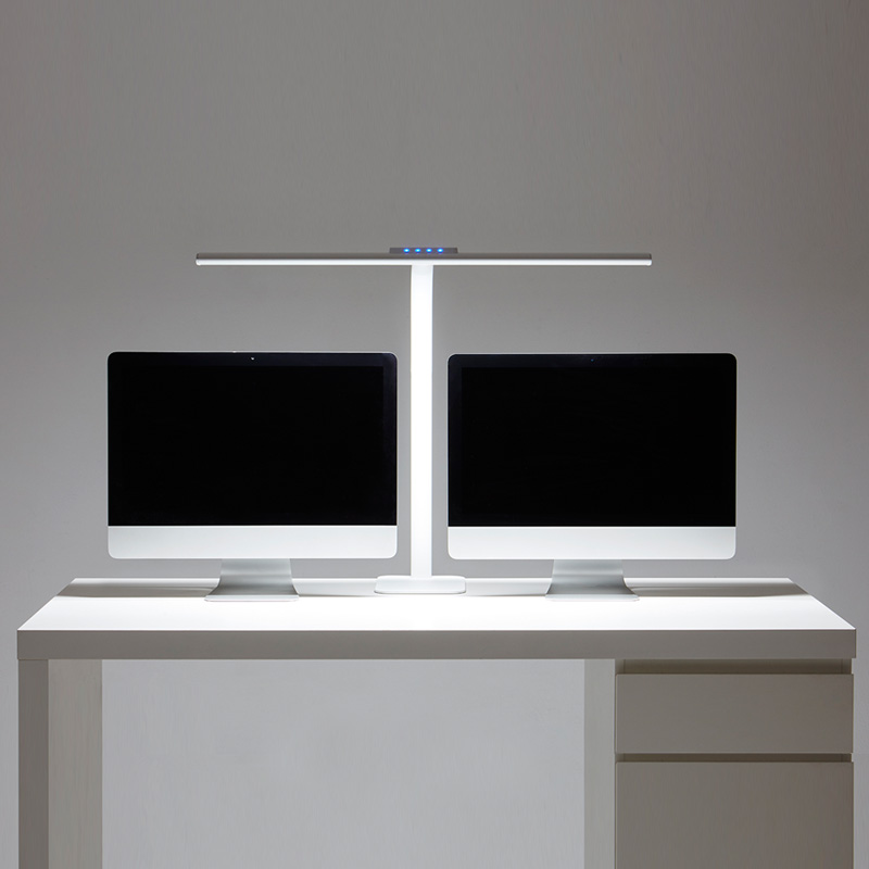 샘스 (기프티콘증정) 샘스 와이드 LED스탠드 80cm 독서등 밝기조절 책상부착형 스탠드형 (택1)