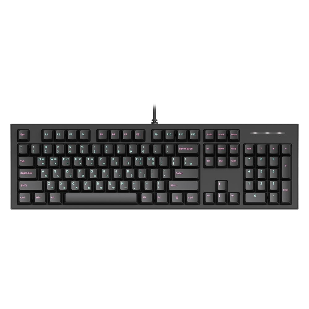 콕스 COX 콕스 CK01 PBT 마이애미 나이트 에디션 게이밍 키보드 청축