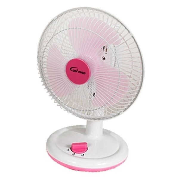 미소마루 국산 탁상용 유선 선풍기 3엽 좌우회전