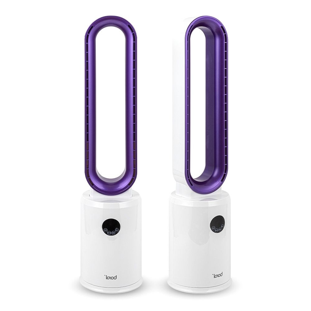 12단 날개 없는 선풍기 저소음 회전 BLDC 리모컨형 DOCP-0049