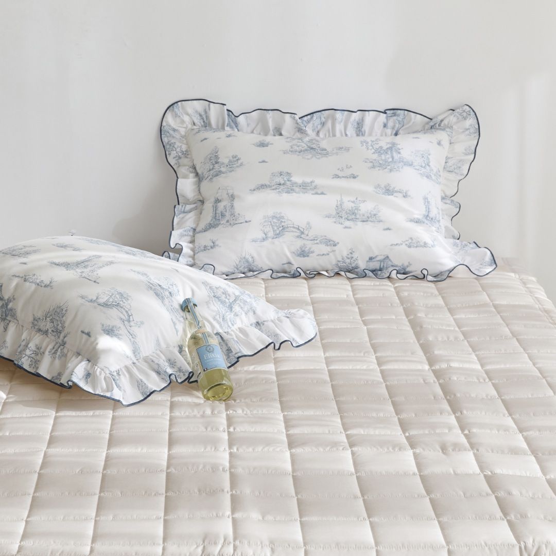 현대Hmall) [파르페by알레르망] 피에르 알러지케어 다운필 차렵이불세트 Q