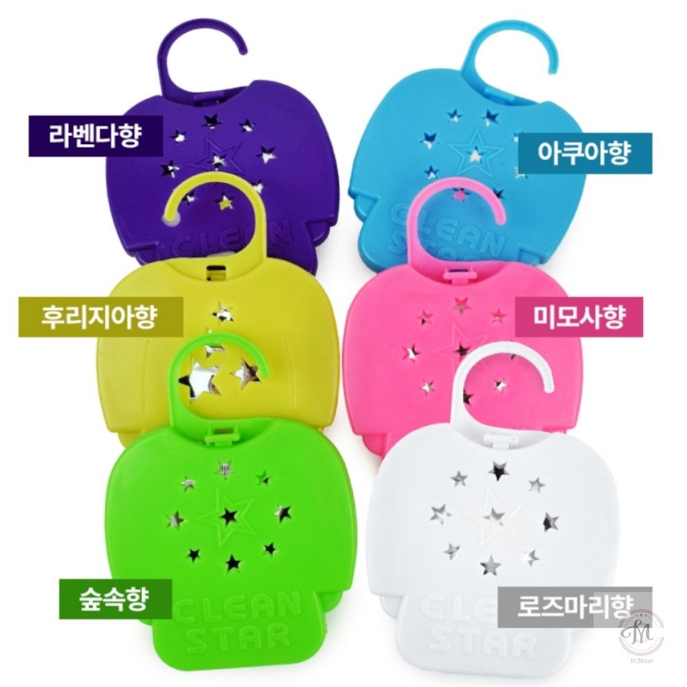 민스타몰협력사 민스타몰 크린스타 옷장탈취제 냄새탈취제 옷걸이방향제 담배냄새탈취제 드레스퍼퓸 섬유향수 드레스룸방향제