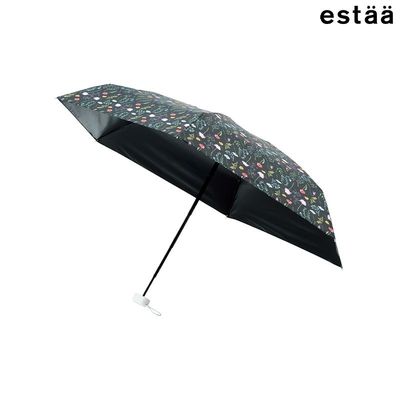 에스타 (UE-2E5U501BL) LW 5단 미니 브라이트 스프링 우산 블랙