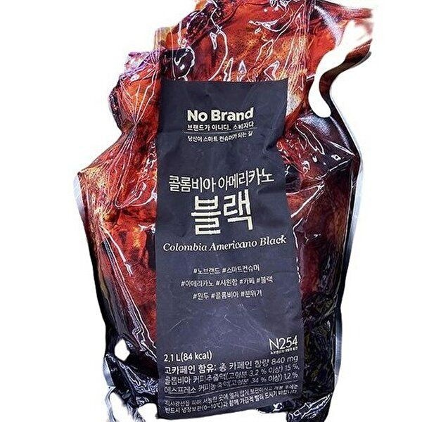 [셀러허브 식품]콜롬비아 아메리카노 블랙 2.1L x 2개 m76388