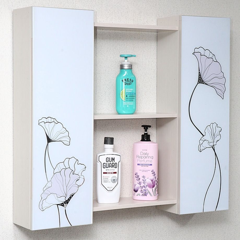 국산 조립 와이드 PS 꽃띠앙900 연결 욕실장 욕실수납장 욕실선반