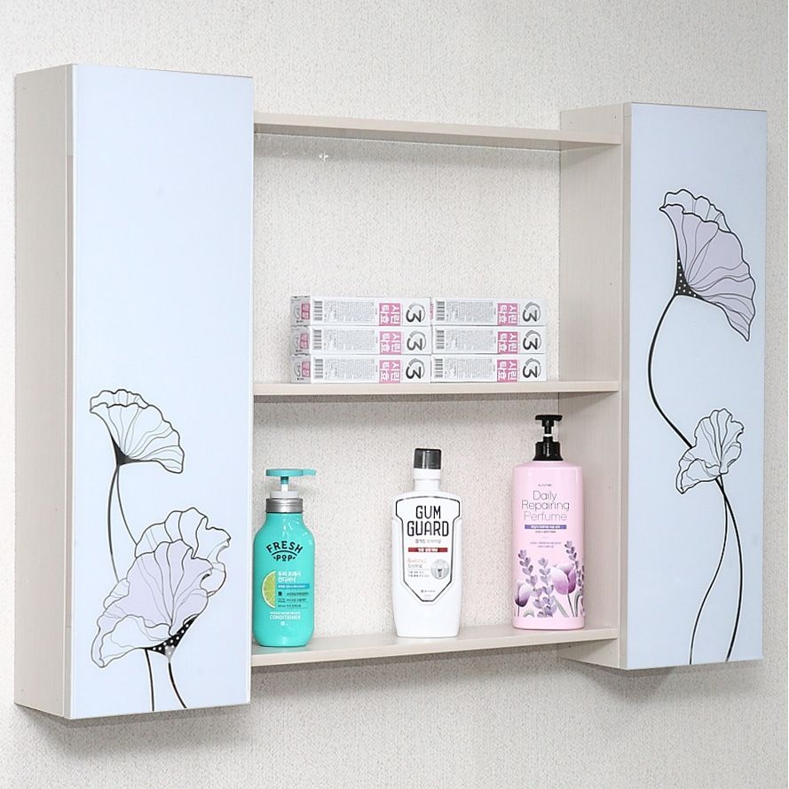 국산 조립 와이드 PS 꽃띠앙1100 연결 욕실장 욕실수납장 욕실선반