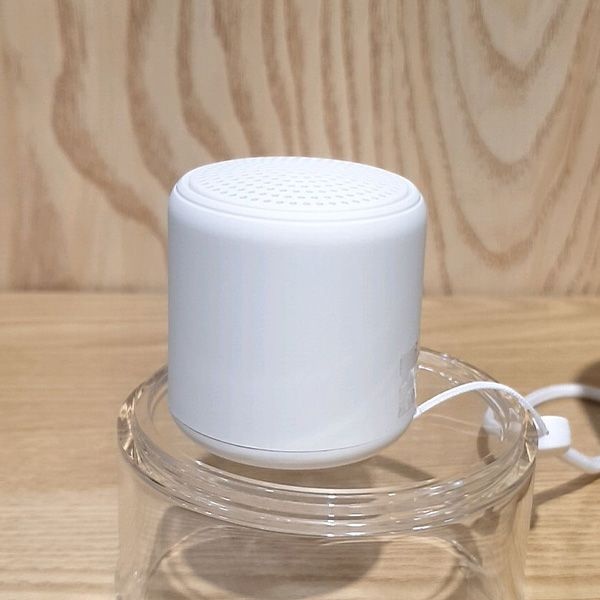 무인양품 블루투스 스피커 그레이화이트 45 x 45 x 48mm