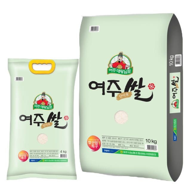 대왕님표 여주쌀 4kg 10kg 20kg 25년 햅쌀 백미 여주농협