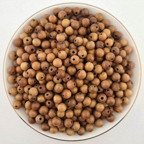 토니제이협력사 비즈톡 [DW-13-08]우드비즈 라운드 우드볼 나무구슬 8mm 대추나무