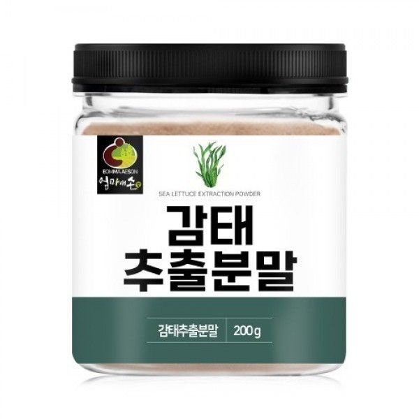 우리 가족 건강 고급 국내산 감태 추출 분말 200g 자기관리 추천
