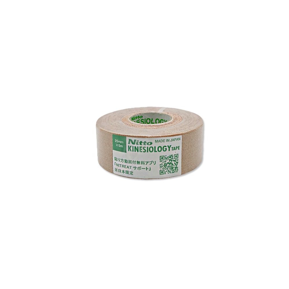 닛또 키네시올로지 테이프 2.5cm x 5cm 1롤  니또 스포츠테이핑 근육테이프 축구테이핑 탄력반창고