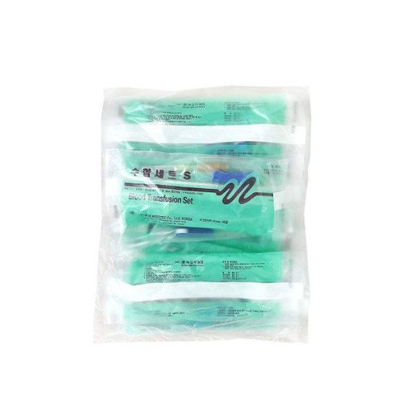 두원메디텍 수혈세트 S 20G x 1 20개 팩SET 수혈용세트