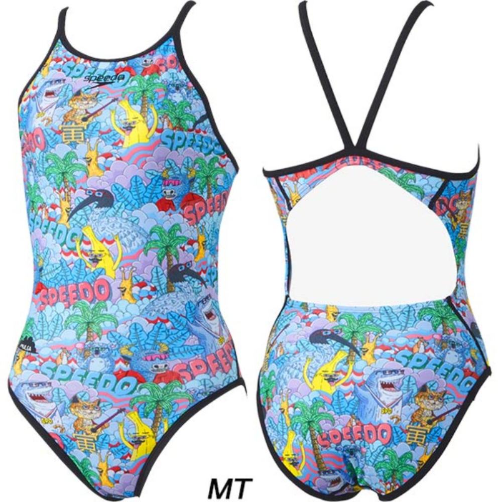 [해외] 스피도 모르가 콜라보 여성 수영복 연습용 원피스 물가 토라 턴즈 STW02467MU