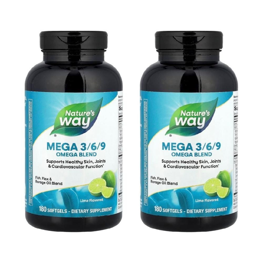 1+1 네이처스웨이 메가 3/6/9/오메가 블렌드 소프트젤180정 피쉬오일 fishoil 생선오일 오메가쓰리