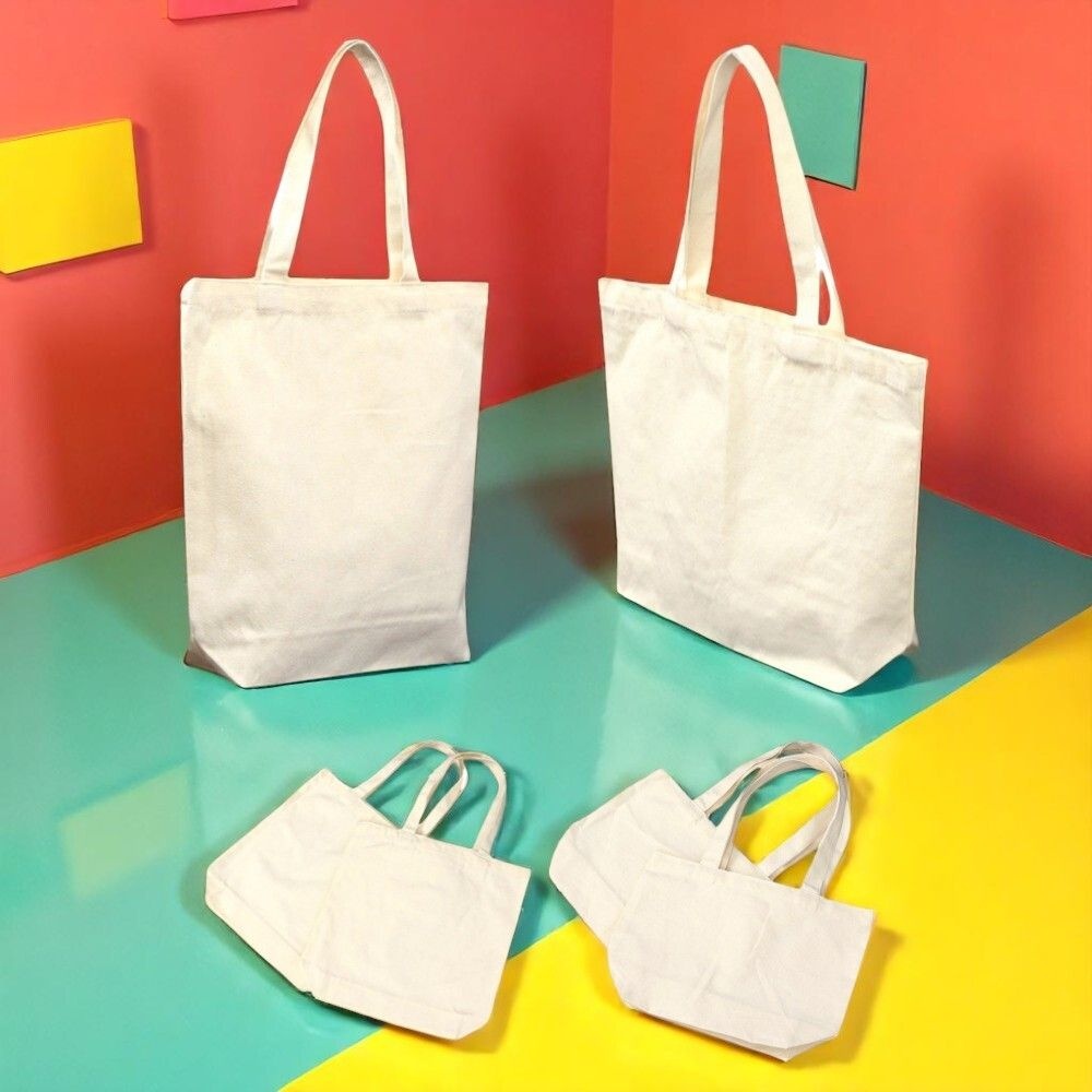 가로형 무지 에코백 2개 1세트 행사용품 바자회 나눔 노트북 면