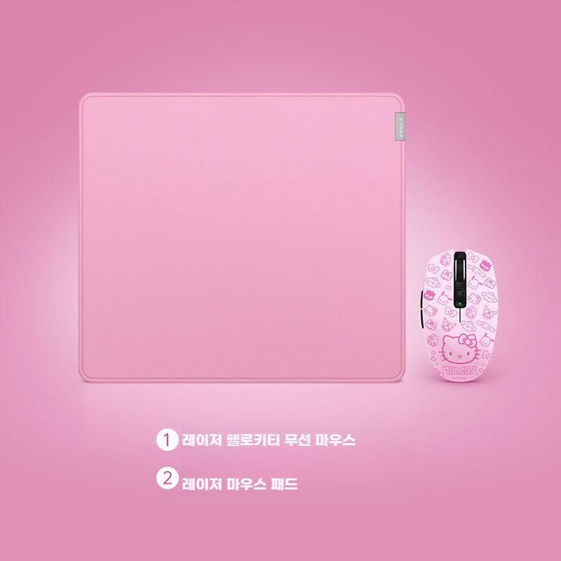 메이릴리협력사 [해외] RAZER 레이저 헬로키티 에디션 무선 마우스