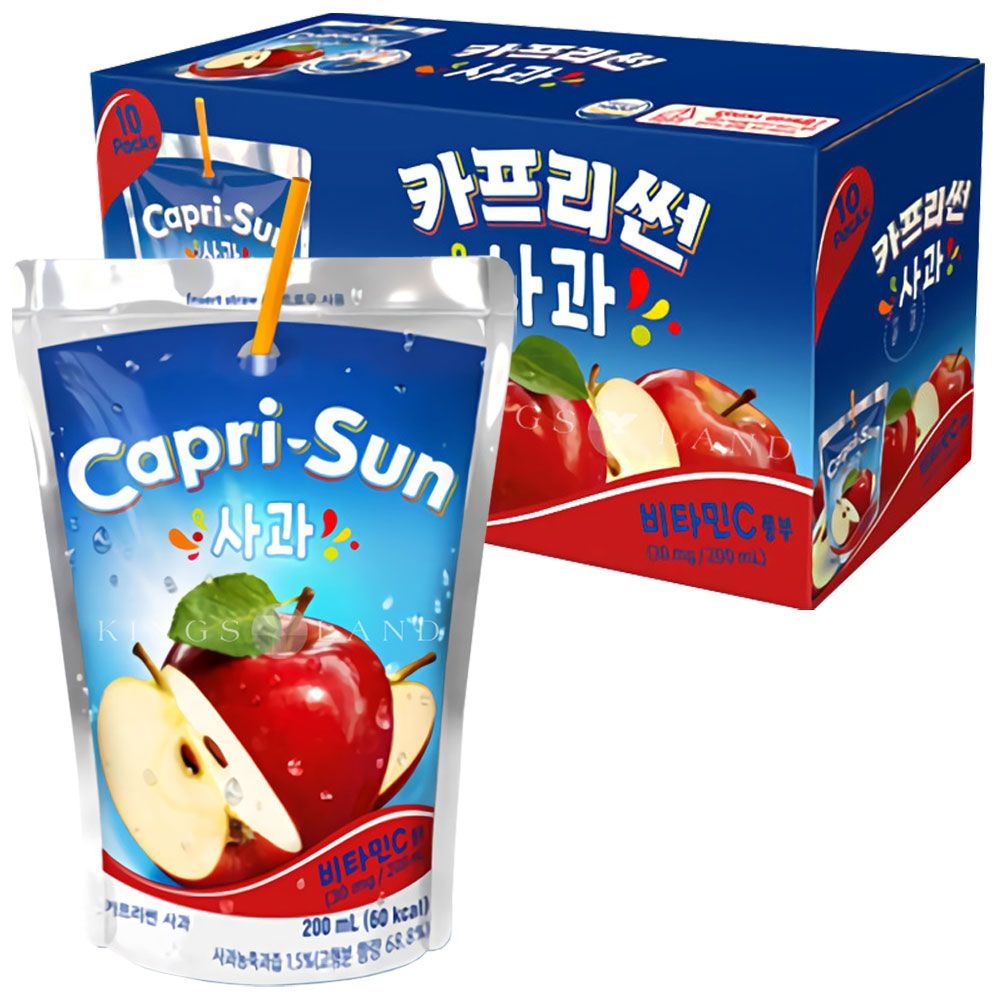 농심 카프리썬 사과 200ml 10개