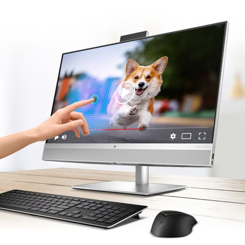 HP EliteOne 870 G9 터치 올인원 일체형 PC 27형 14세대 i7 16GB 1TB 윈11프로 가정용 사무용 PC