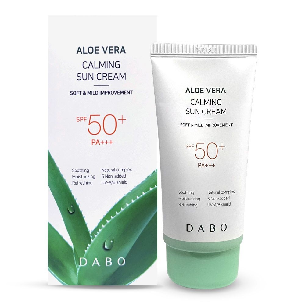 [오늘출발] 다보 알로에 베라 쿨링 카밍 선크림 SPF50+ PA++++ 70ml