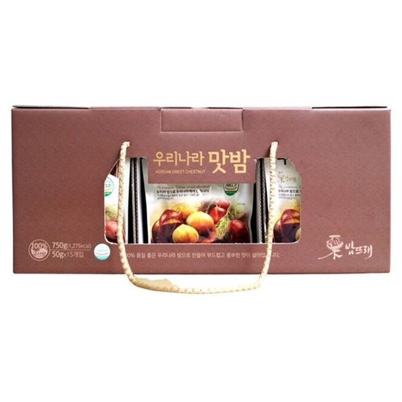 [갤러리아] 밤뜨래우리나라맛밤선물세트