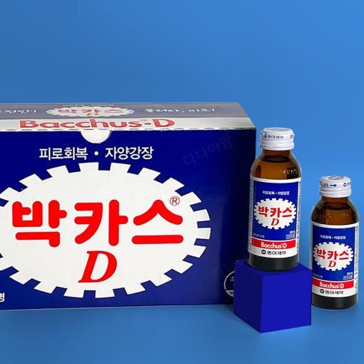 박카스 d 드링크 50병 한박스 바카스 타우린 F ull 비타민 피로 회복 디 카페인
