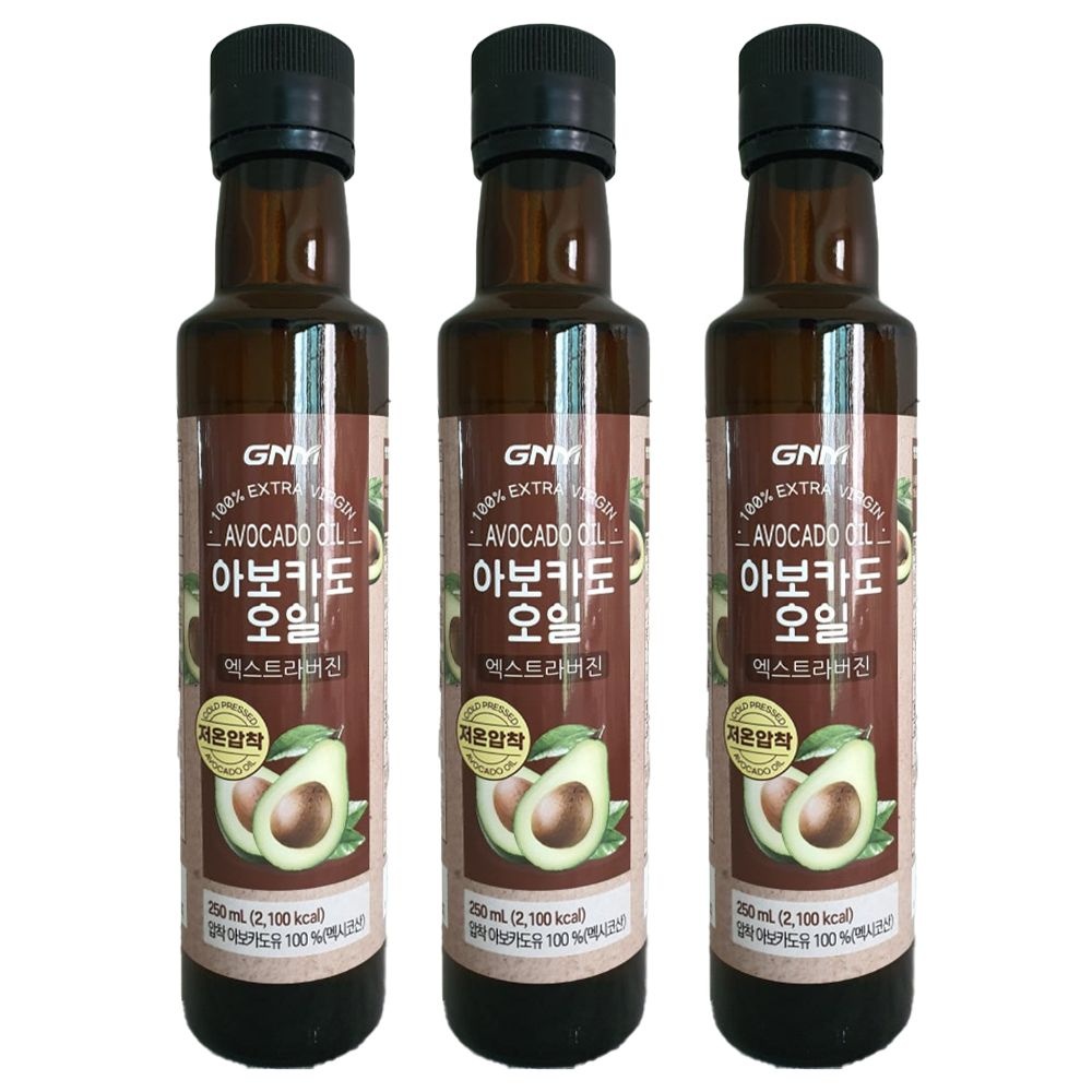 GNM자연의품격 아보카도오일 엑스트라 버진 250ml [3개]