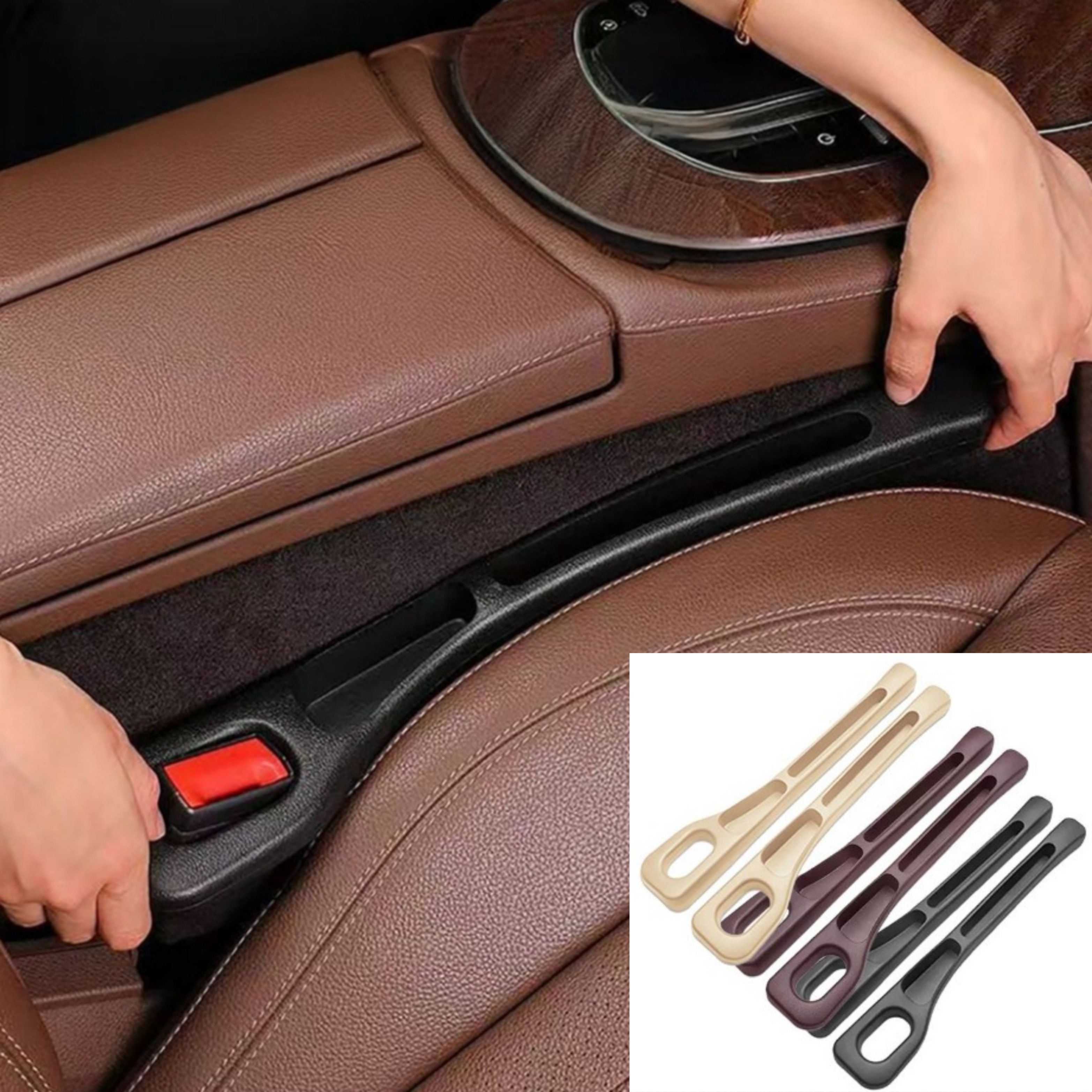 [셀링온(OEM)/셀링온]자동차 운전석 틈새 사이트 포켓 세트 차량 조수석 수납 슬롯