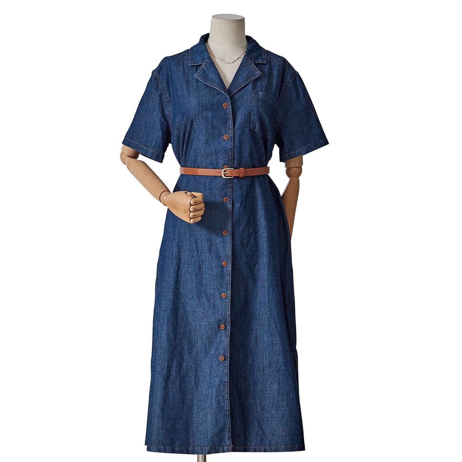 포커스 [모다아울렛][포커스]셔츠 스타일 청원피스 FM5C3OP3147_JK 전주김제점