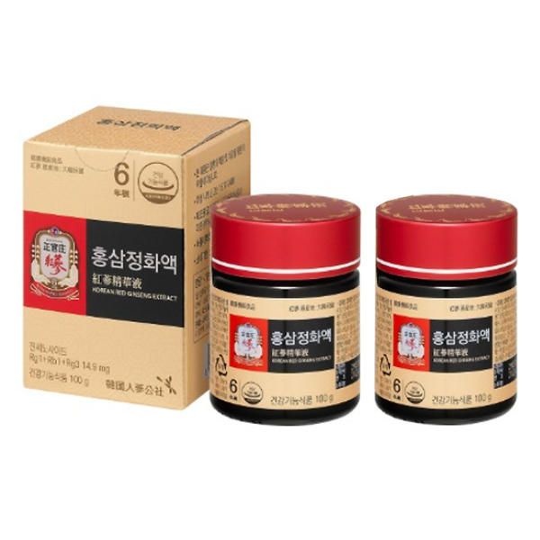 정관장 홍삼정화액 100g x 2병 명절 부모님선물