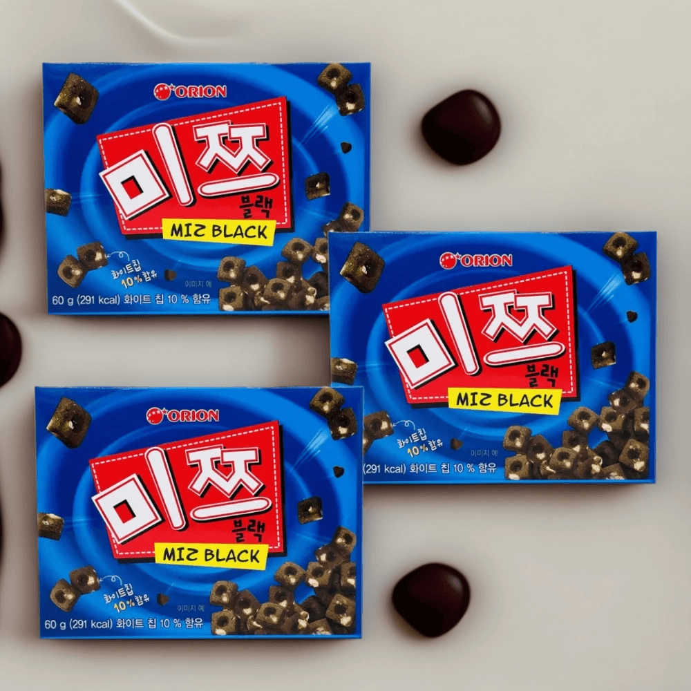 슈기슈기협력사 오리온 미쯔 블랙 시리얼 스낵  60g 28개