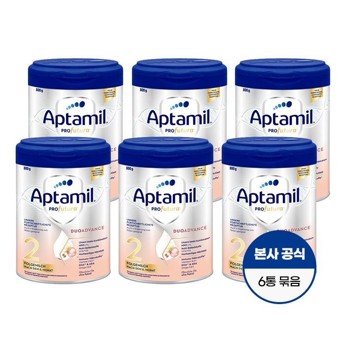 상품상세참조 [해외] 압타밀 [중국발송-한정수량] 본사공식 압타밀 프로푸트라 듀오어드밴스 2단계 6통_p