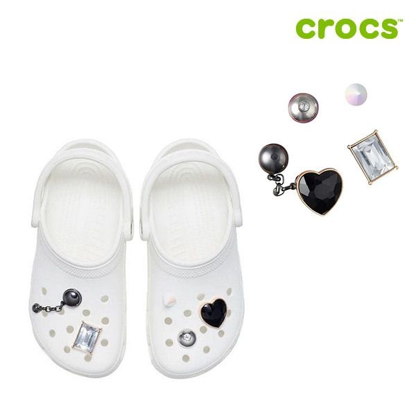 크록스 [패션플러스][크록스]메타버스 퀸 지비츠 5개 세트 10011574