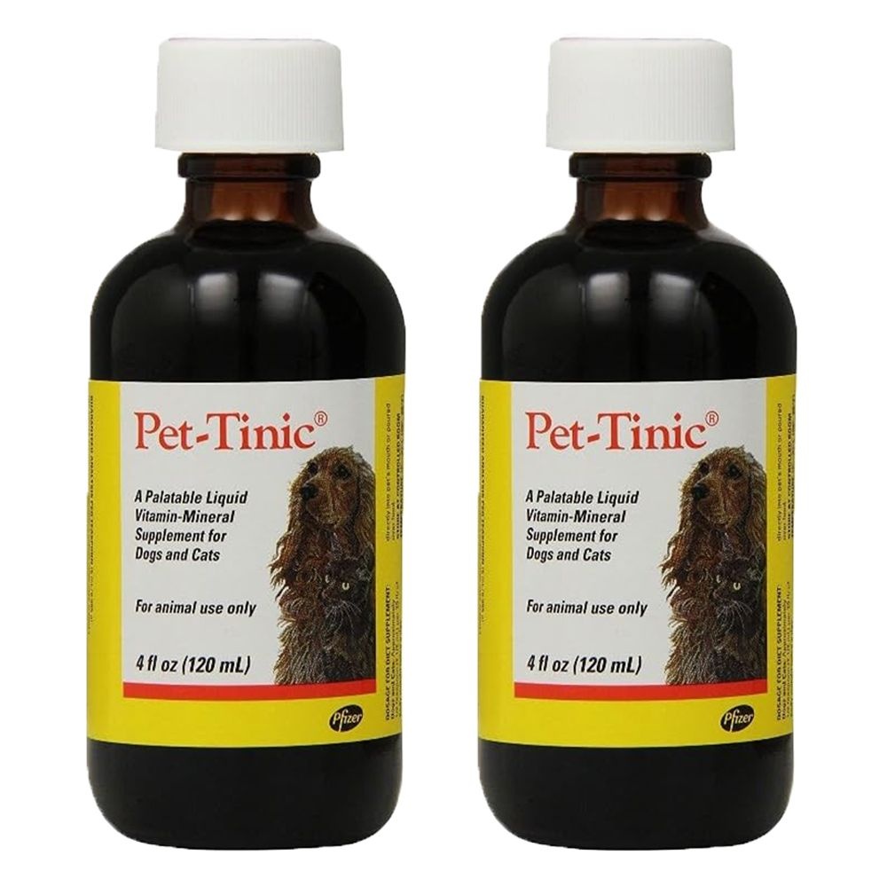2개입 펫티닉 철분보조제 고양이 강아지 영양제 120ml 총 240ml