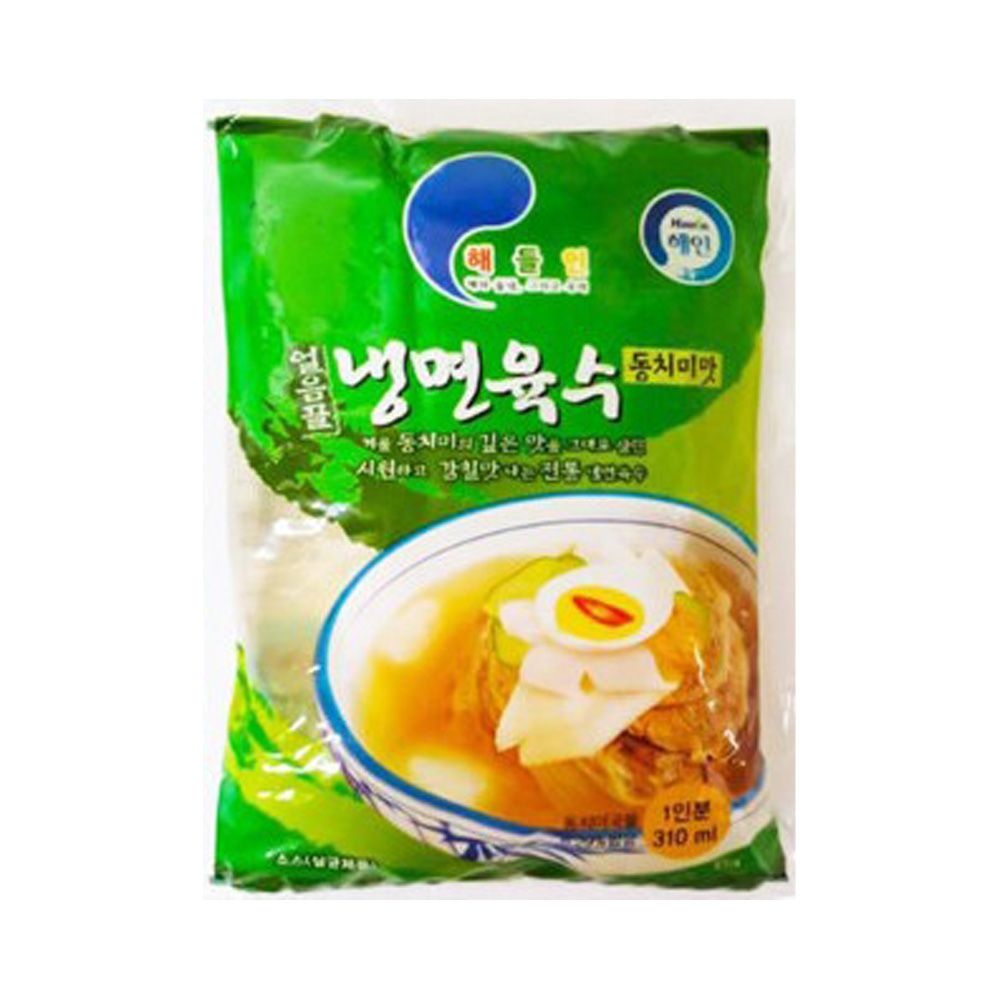 해인 해들인 얼음골 동치미맛 냉면육수 310ml x 1개