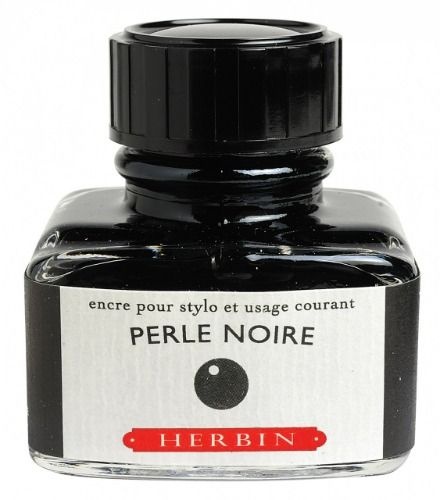 J Herbin J.허빈 라이팅 잉크 09 페를르 누아르 30ml 블랙