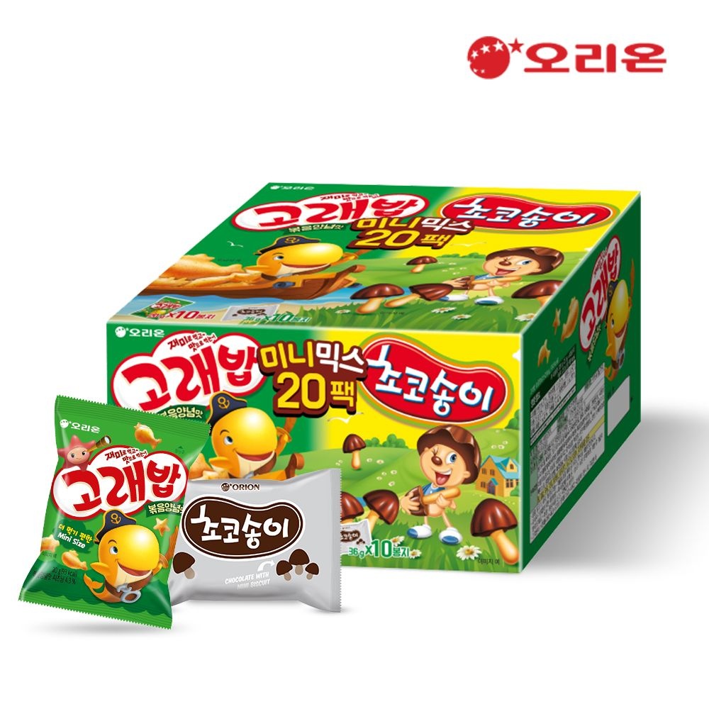 오리온 오리온 (11.12순차출고)오리온 고래송이 미니20P(560g) 고래밥 초코송이