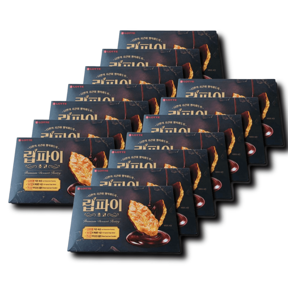반애반 협력사 롯데 립파이 초코 132g 14곽
