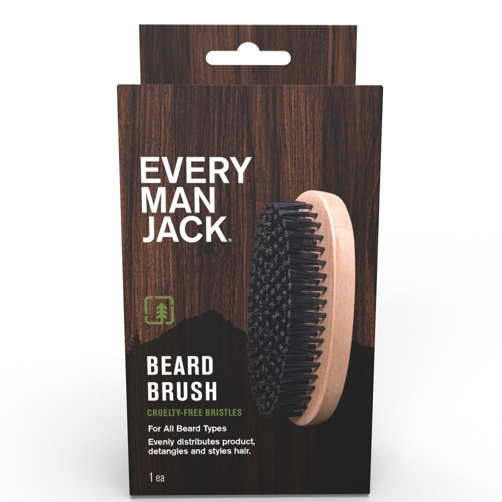[해외] 에브리 맨 잭 비어드 브러쉬 식물성 브리슬