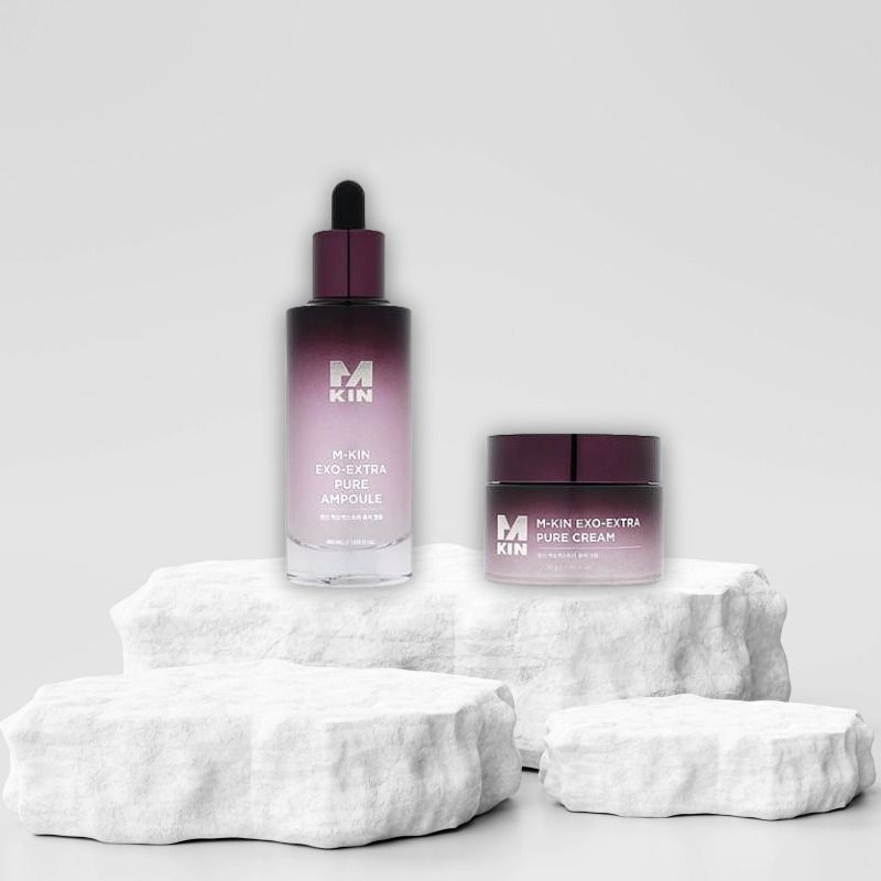 엠킨 엑소엑스트라 퓨어 프리미엄 솔루션 ( 앰플 50ml + 크림 50g )