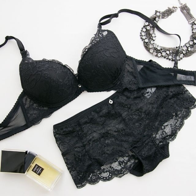 CO_007 레이스 물뽕브라 블랙