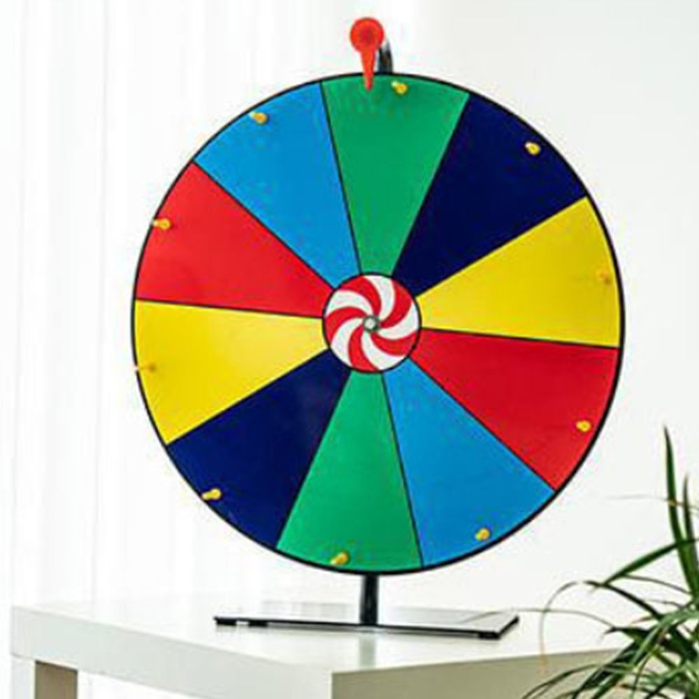[다데 협력업체]룰렛 돌림판 원판돌리기 보드 게임 뽑기판 경품 추첨기