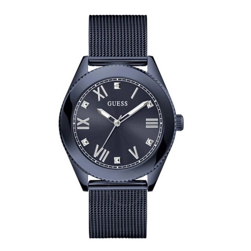 [해외] 게스 노블 쿼츠 디지털 블랙 다이알 남성용 시계 GW0495G3