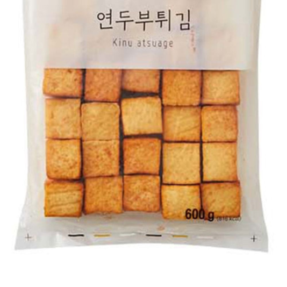 엘에프푸드 키누 아츠아게 연두부튀김 30입 600g 일본 두부 튀김 강정